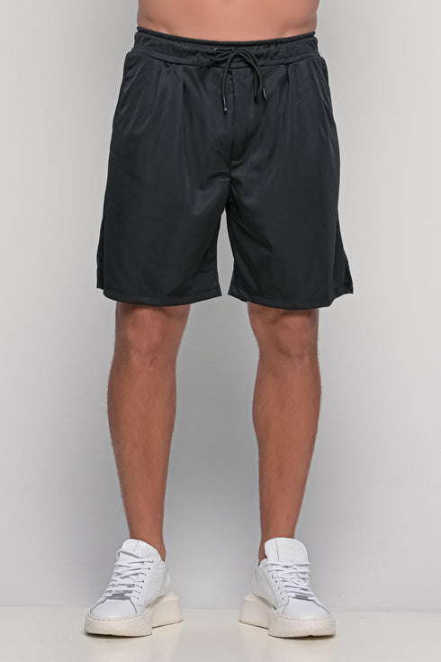 Polyester Shorts In Black